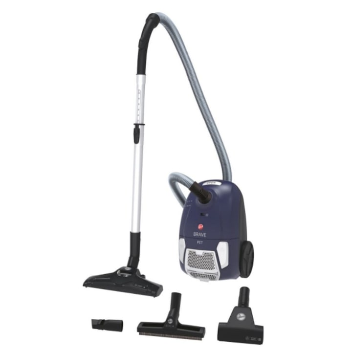 Aspirator cu sac Hoover Brave albastru 700w