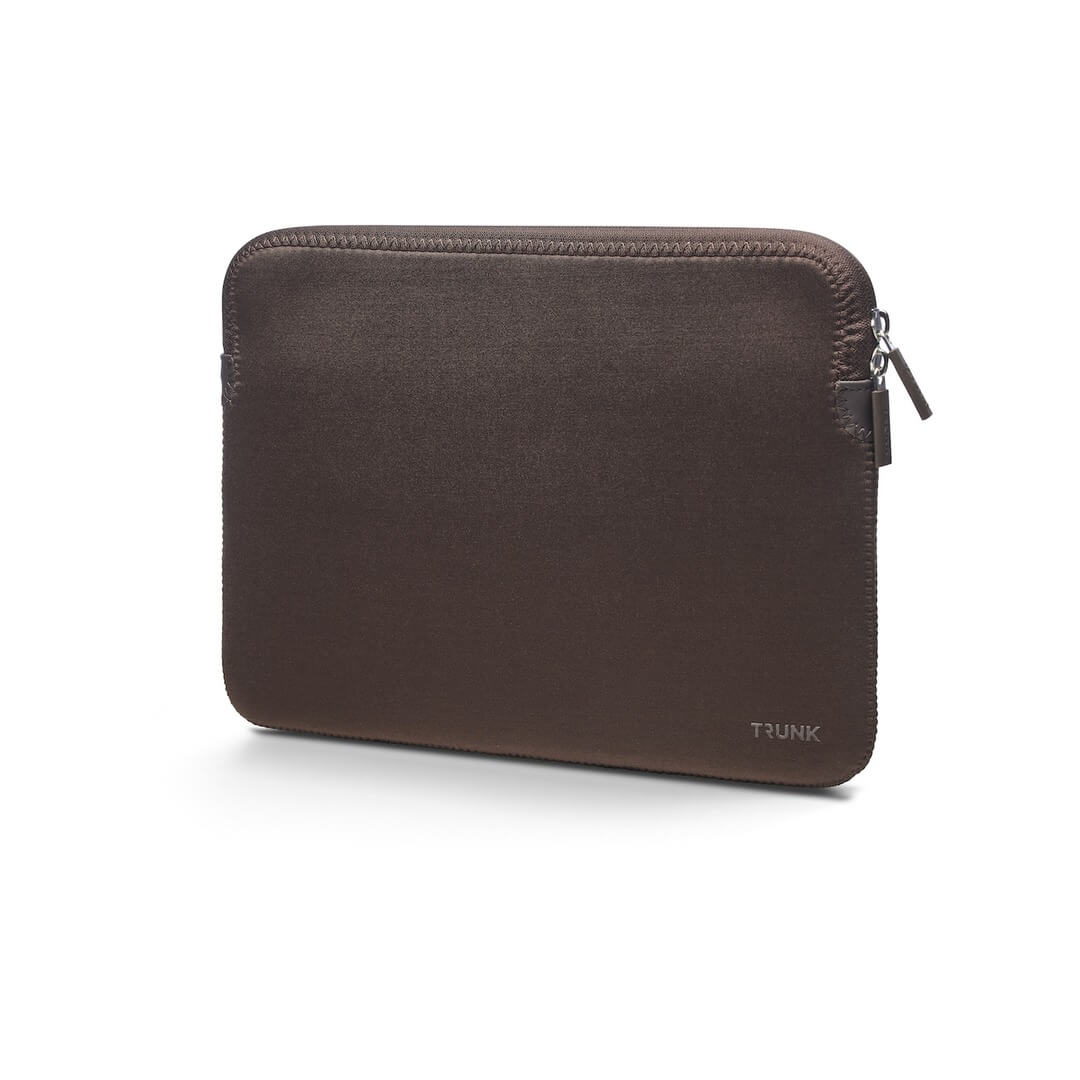 Husa din neopren rezistenta la socuri pentru Macbook Pro 13 si Macbook Air 13 de la modelul 2017 si mai nou, Trunk Laptop Sleeve 2022, maro