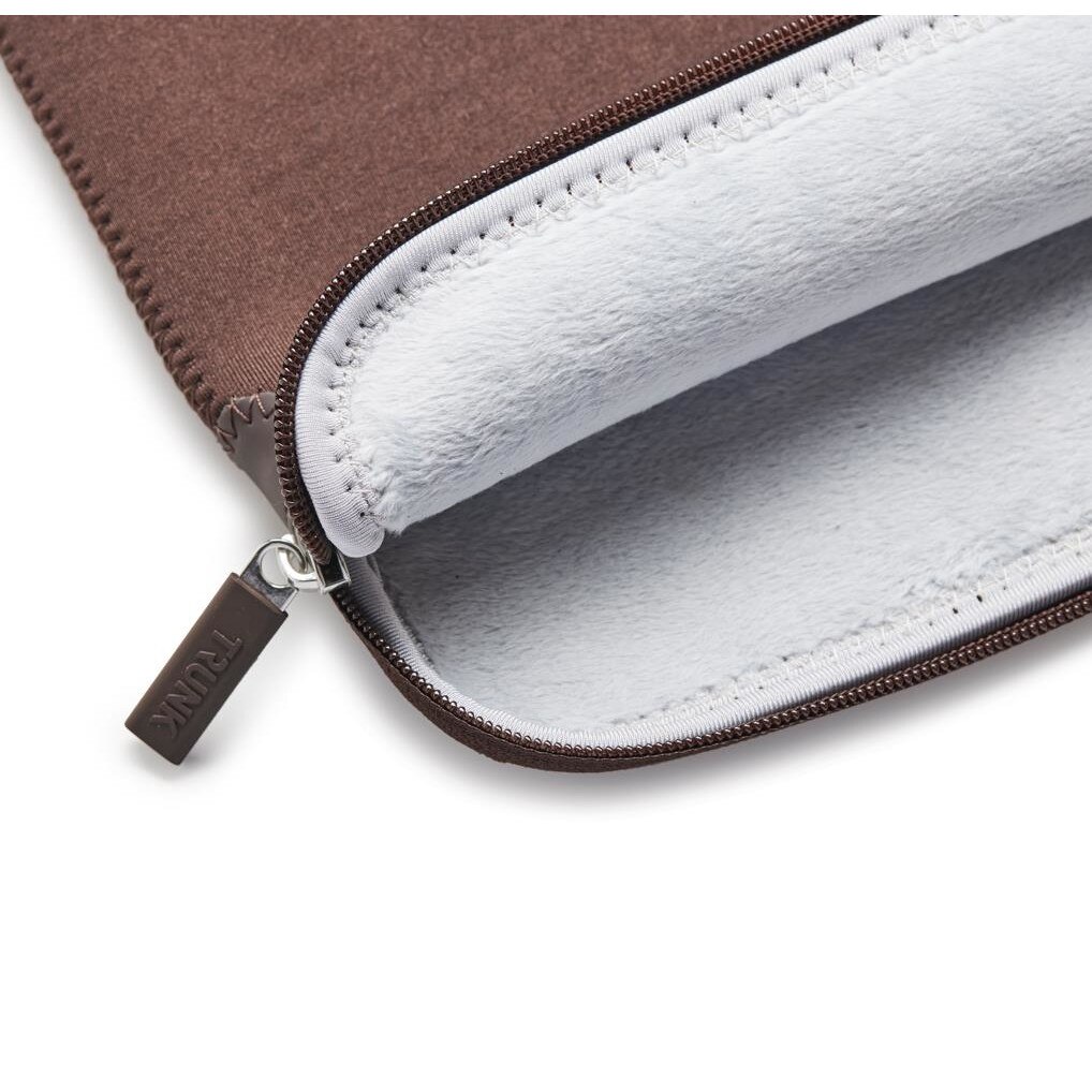 Husa din neopren rezistenta la socuri pentru Macbook Pro 13 si Macbook Air 13 de la modelul 2017 si mai nou, Trunk Laptop Sleeve 2022, maro