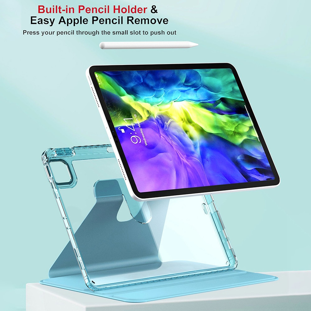 Husa pentru iPad Air 11 (2024), Accesorio Crystal Vision, Black