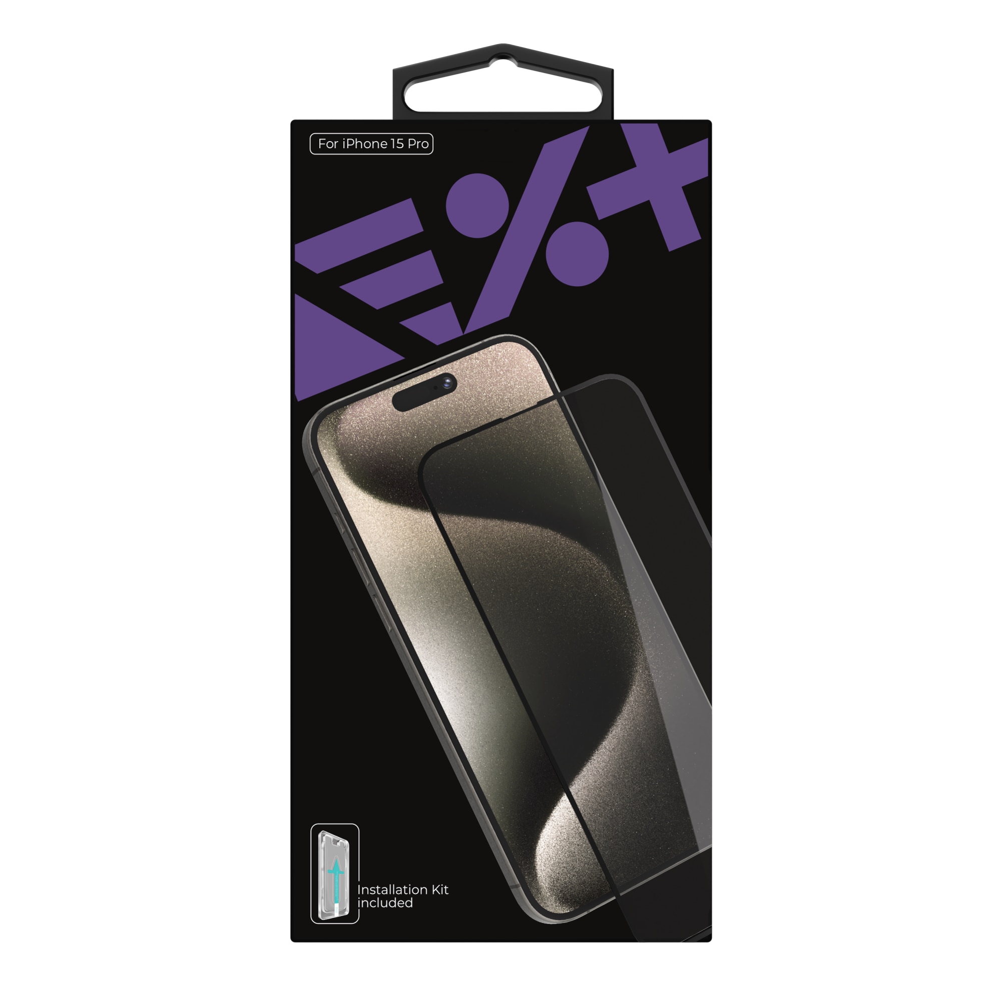 Folie de protectie din sticla Privacy NOA pentru iPhone 15 Pro (2023)