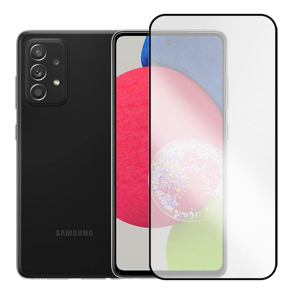 Folie de Sticla Mata pentru Samsung Galaxy A52s, StealthFusion Matte Glass, Sticla Securizata, Anti-Glare, Contur Negru, Compatibila Senzor Amprenta, Anti-Zgarieturi, Claritate Full HD, Anti-Amprenta, Ultra-Rezistenta, Transparenta