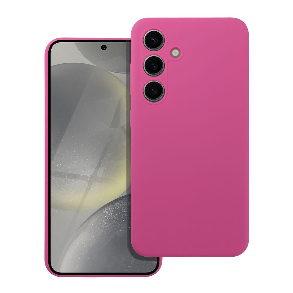 Husa pentru Samsung Galaxy A16 5G Daden® din Silicon, Ultra Slim, Calitate Premium, Interior din Microfibra, Protectie Sporita, Antisoc, Roz neon