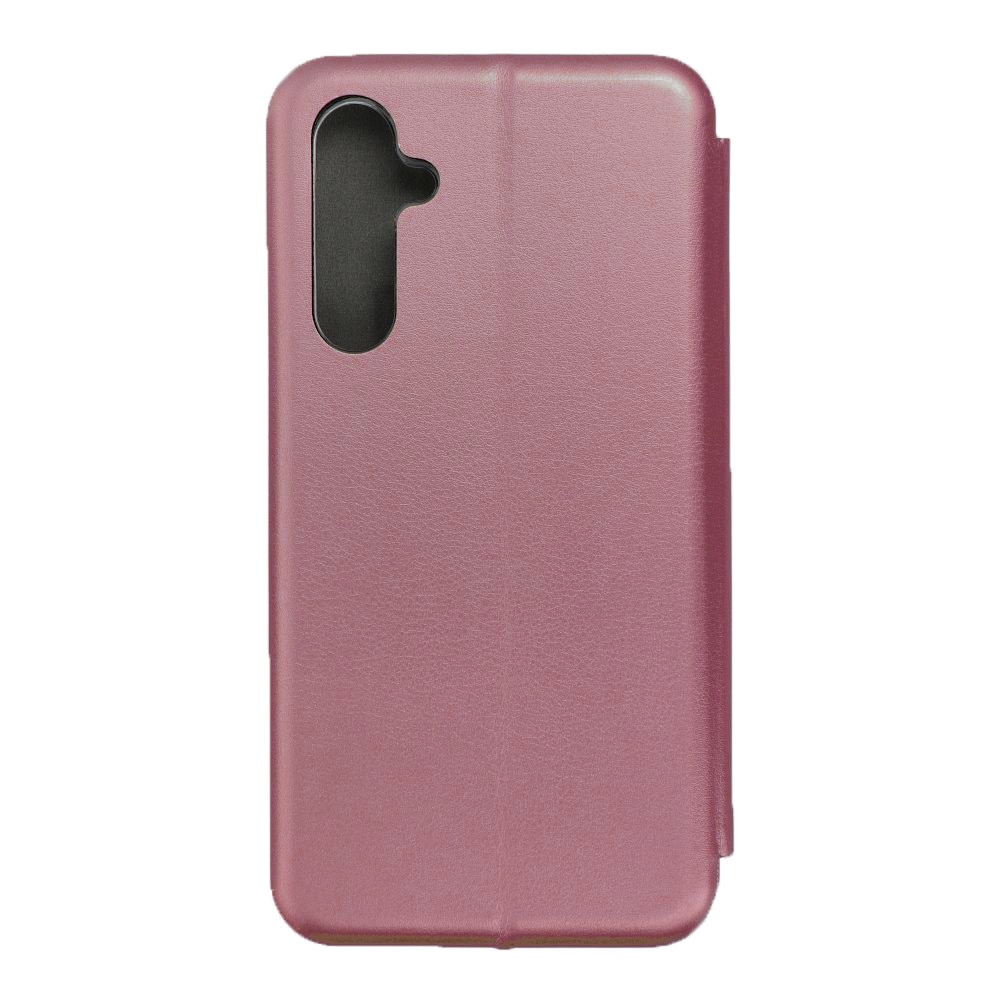 Husa de protectie PremiumCell Tip carte pentru Samsung A14, Suport card, Functie de Stand si Inchidere Magnetica, Protectie Sporita, Visiniu