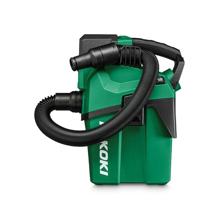 Aspirator actionat cu acumulator HiKOKI RP18DA W4Z, 18V, 6L, HEPA, moduri Boost/Eco, fara acumulator