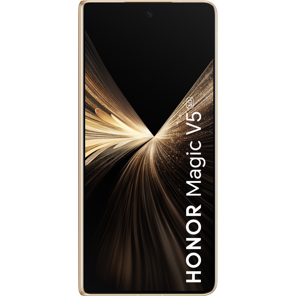 Telefon HONOR Magic V5 5G, 512GB, 16GB RAM, Dual SIM, Dawn Gold
