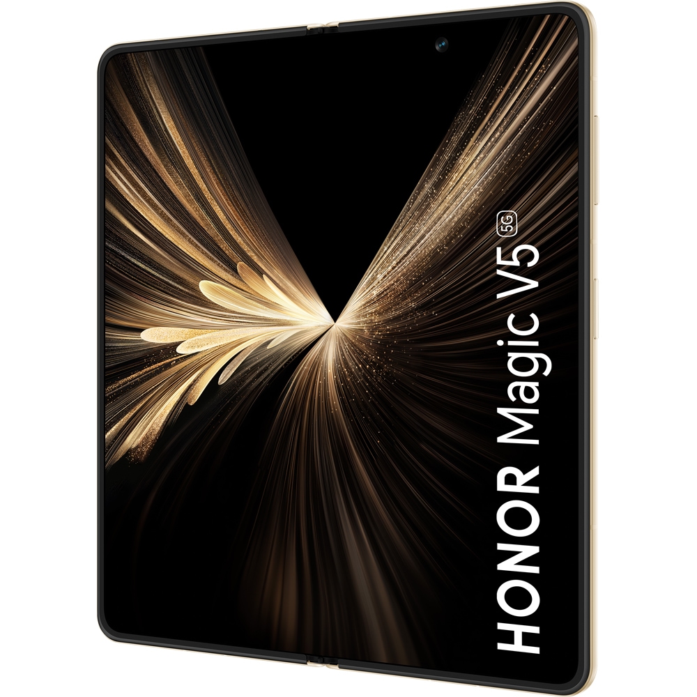 Telefon HONOR Magic V5 5G, 512GB, 16GB RAM, Dual SIM, Dawn Gold