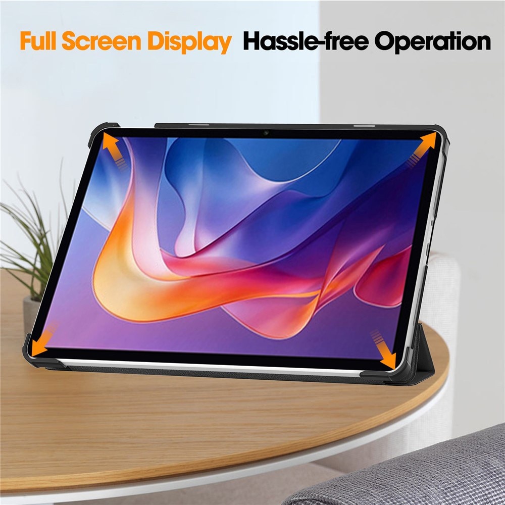 Husa pentru Xiaomi Redmi Pad 2 Pro tip stand functie sleep/wake-up si inchidere magnetica, protectie 360 - Starry Night