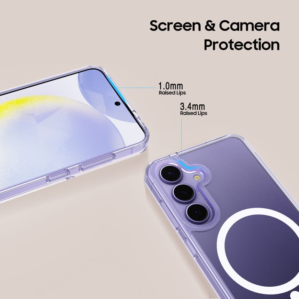 Carcasa Tech-Protect Flexair Hybrid cu MagSafe compatibila cu Xiaomi 15T Pro, Transparent