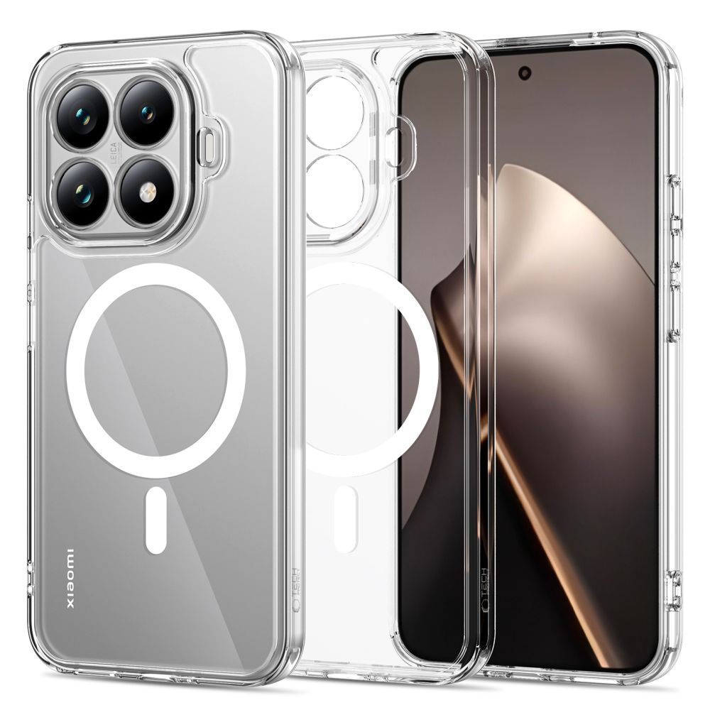 Carcasa Tech-Protect Flexair Hybrid cu MagSafe compatibila cu Xiaomi 15T Pro, Transparent