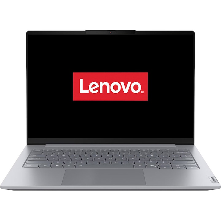 Laptop Lenovo ThinkBook 14 G8 IAL cu procesor Intel® Core Ultra 7 255H pana la 5.10 GHz, 14" WUXGA IPS, 8 GB RAM DDR5, 2 TB SSD, Intel Graphics, Windows 11 Pro, Arctic Grey