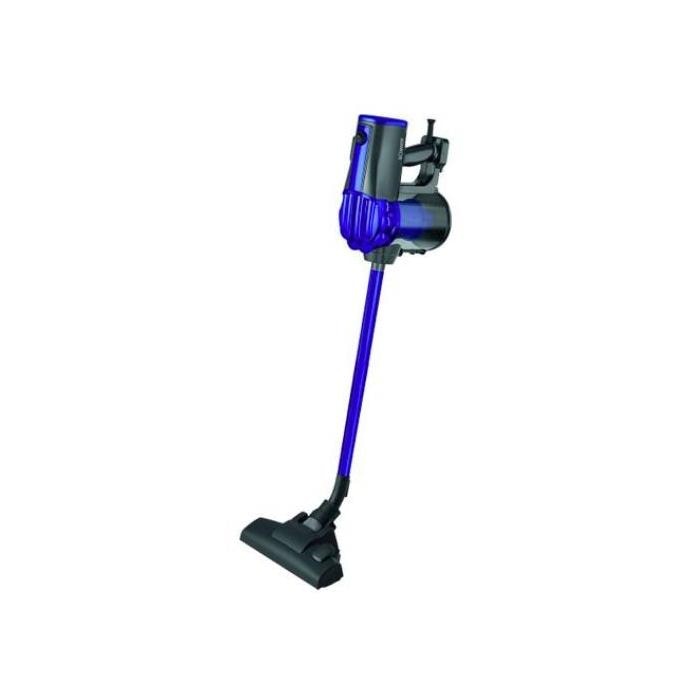 Aspirator vertical 2 in 1 fara sac, albastru