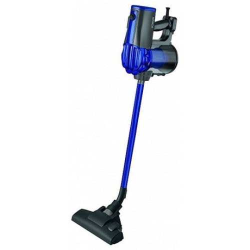 Aspirator vertical 2 in 1 fara sac, albastru