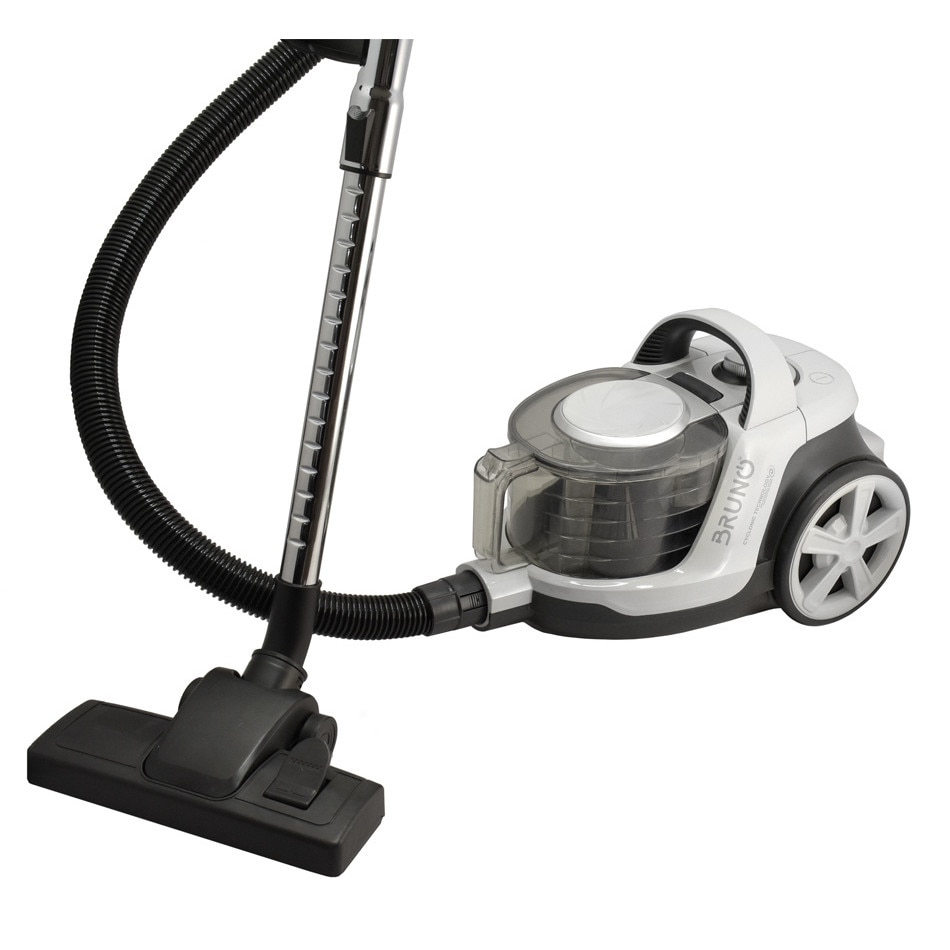 Aspirator BRUNO BRN-0137, 800W, 3L, ciclonic, alb, 42x28x28.5cm
