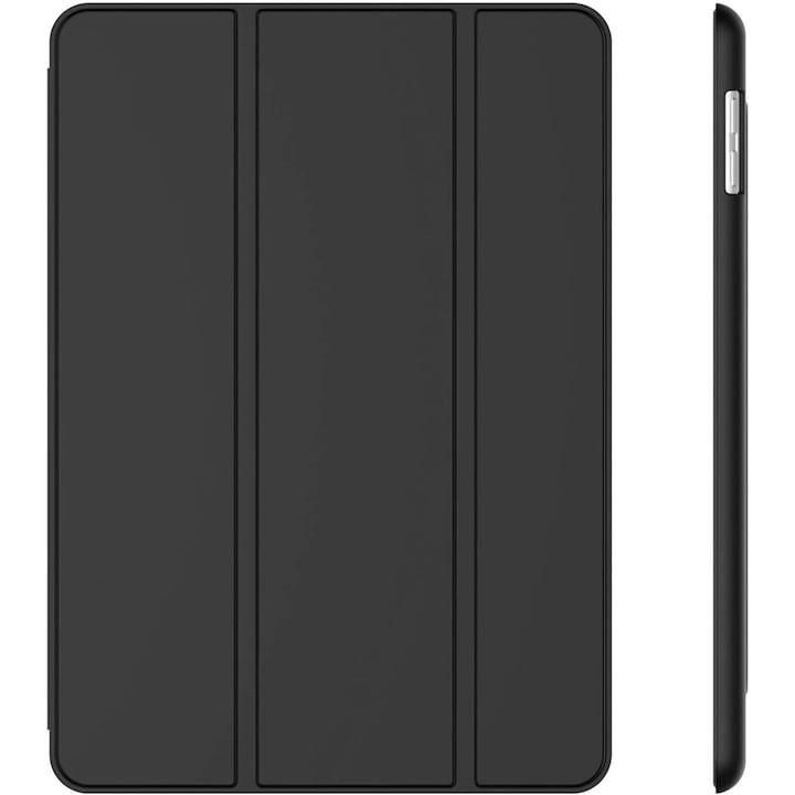 Husa pentru iPad 9.7 inch, Bizaical, neagra, protectie spate, acces usor la porturi