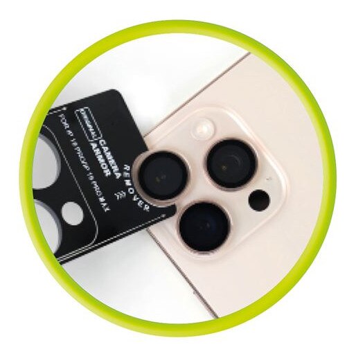 Protectie sticla camera foto Mobile Origin Lens Guard compatibila cu iPhone 16e, Transparent