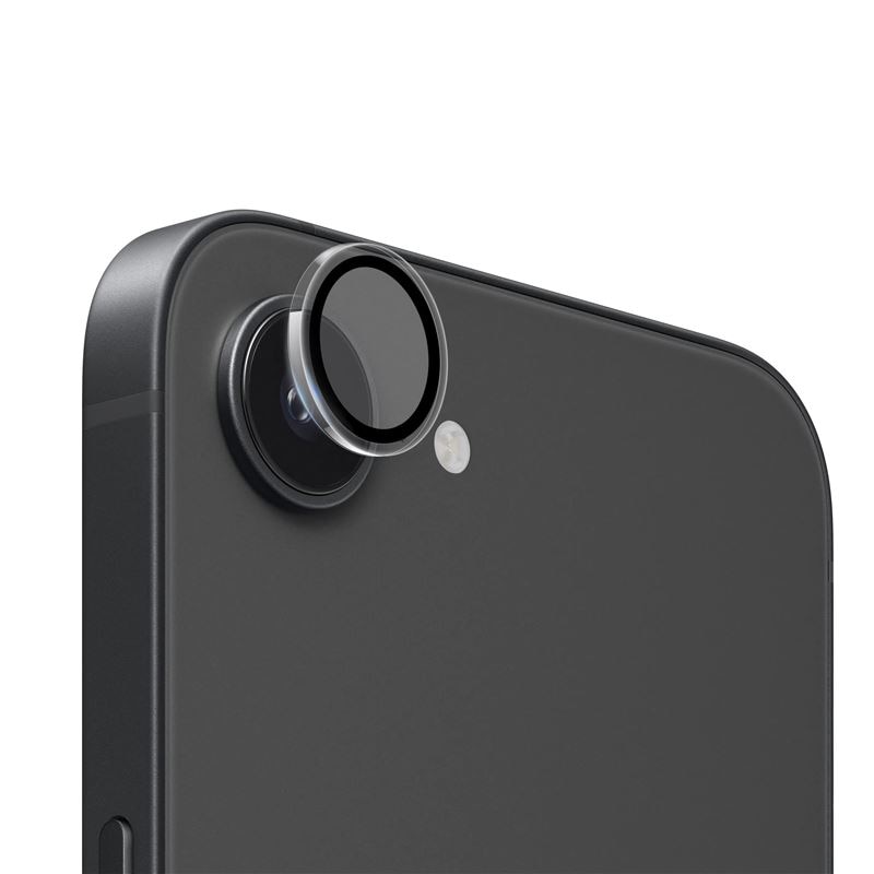 Protectie sticla camera foto Mobile Origin Lens Guard compatibila cu iPhone 16e, Transparent