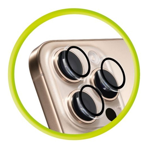 Protectie sticla camera foto Mobile Origin Lens Guard compatibila cu iPhone 16e, Transparent