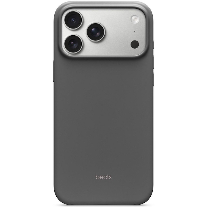 Husa de protectie Beats pentru iPhone 17 Pro Max, Case cu MagSafe and Camera Control — Granite Gray