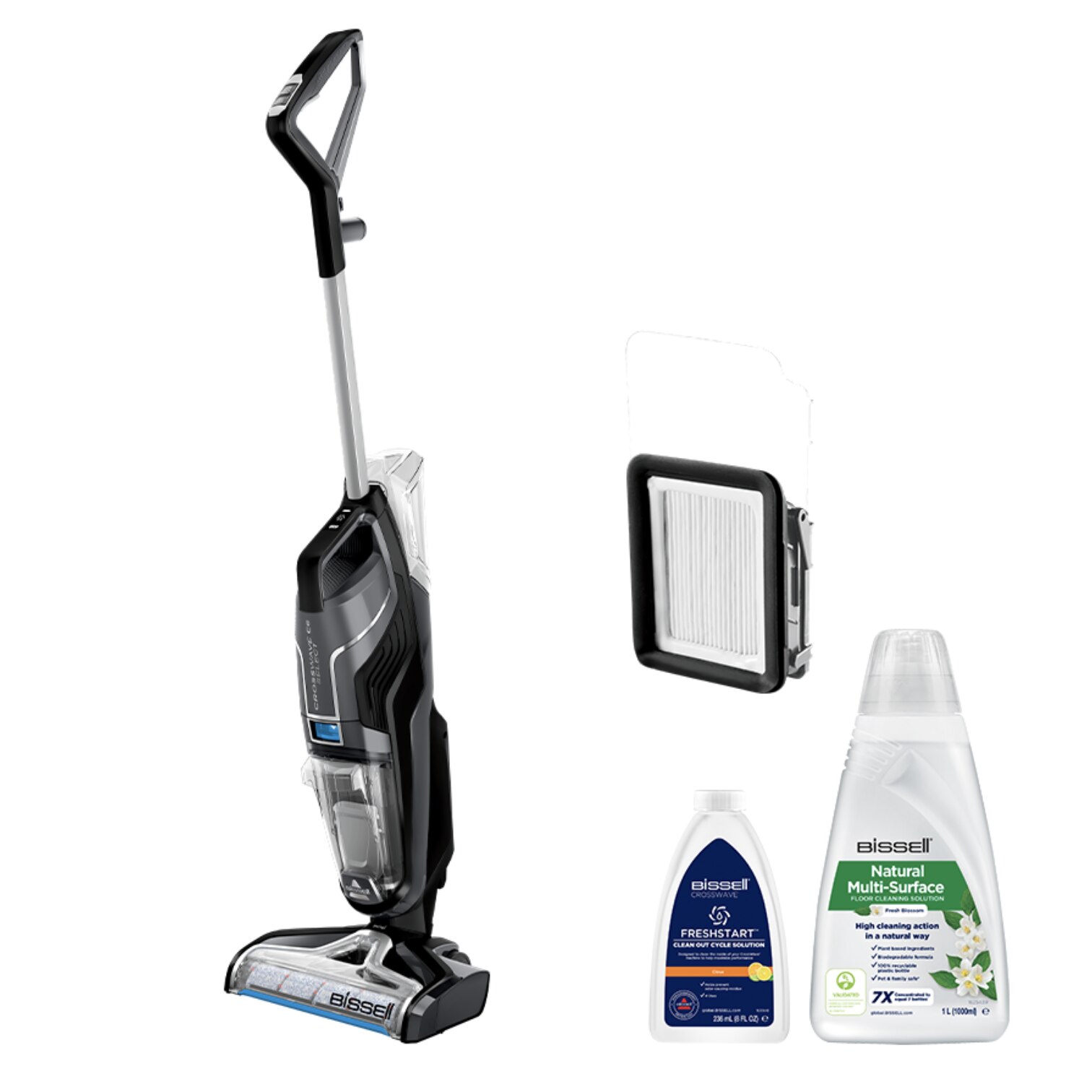 Aspirator de mana cu spalare Bissell Crosswave c6, 3 in 1, 820 ml, 255w