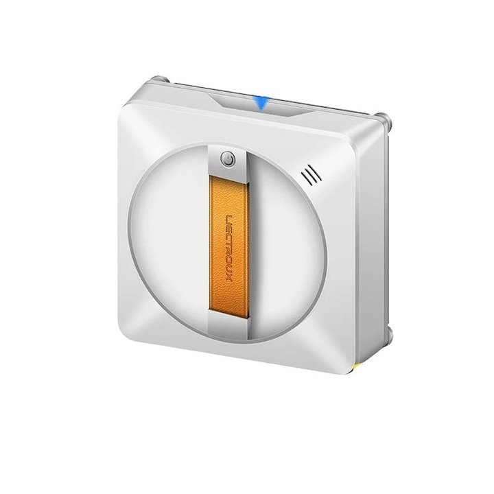 Aspirator de geamuri, YW710, dual spray de apa, control prin aplicatie, alb, 216x216x63mm