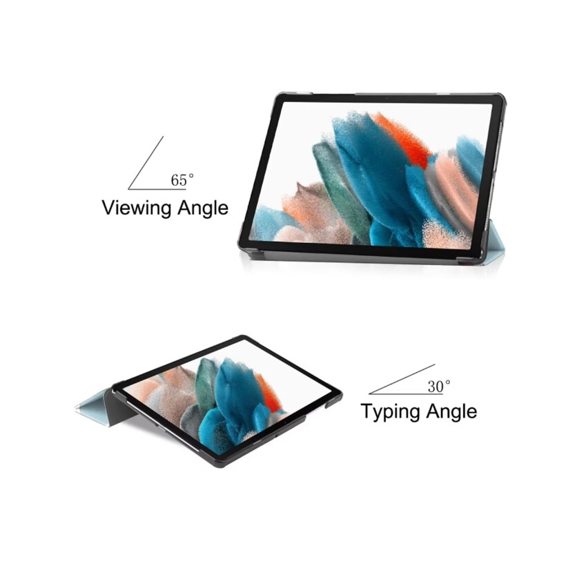 Husa pentru Samsung Galaxy Tab A9+ Plus 11 inch UltraSlim de tip stand functie sleep/wake-up, unicorn