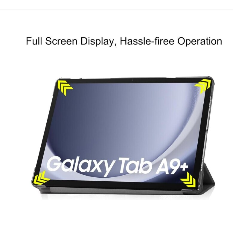 Husa pentru Samsung Galaxy Tab A9+ Plus 11 inch UltraSlim de tip stand functie sleep/wake-up, unicorn