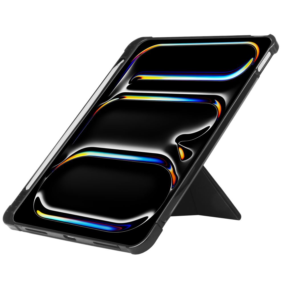 Husa Tech-Protect Smartcase Pen Origami compatibila cu iPad Pro 13 inch 2024 Black