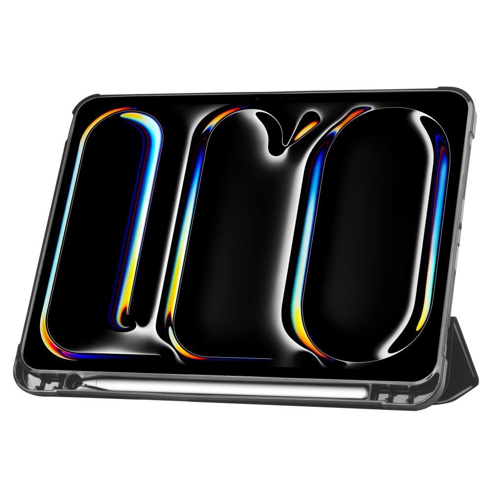 Husa Tech-Protect Smartcase Pen Origami compatibila cu iPad Pro 13 inch 2024 Black