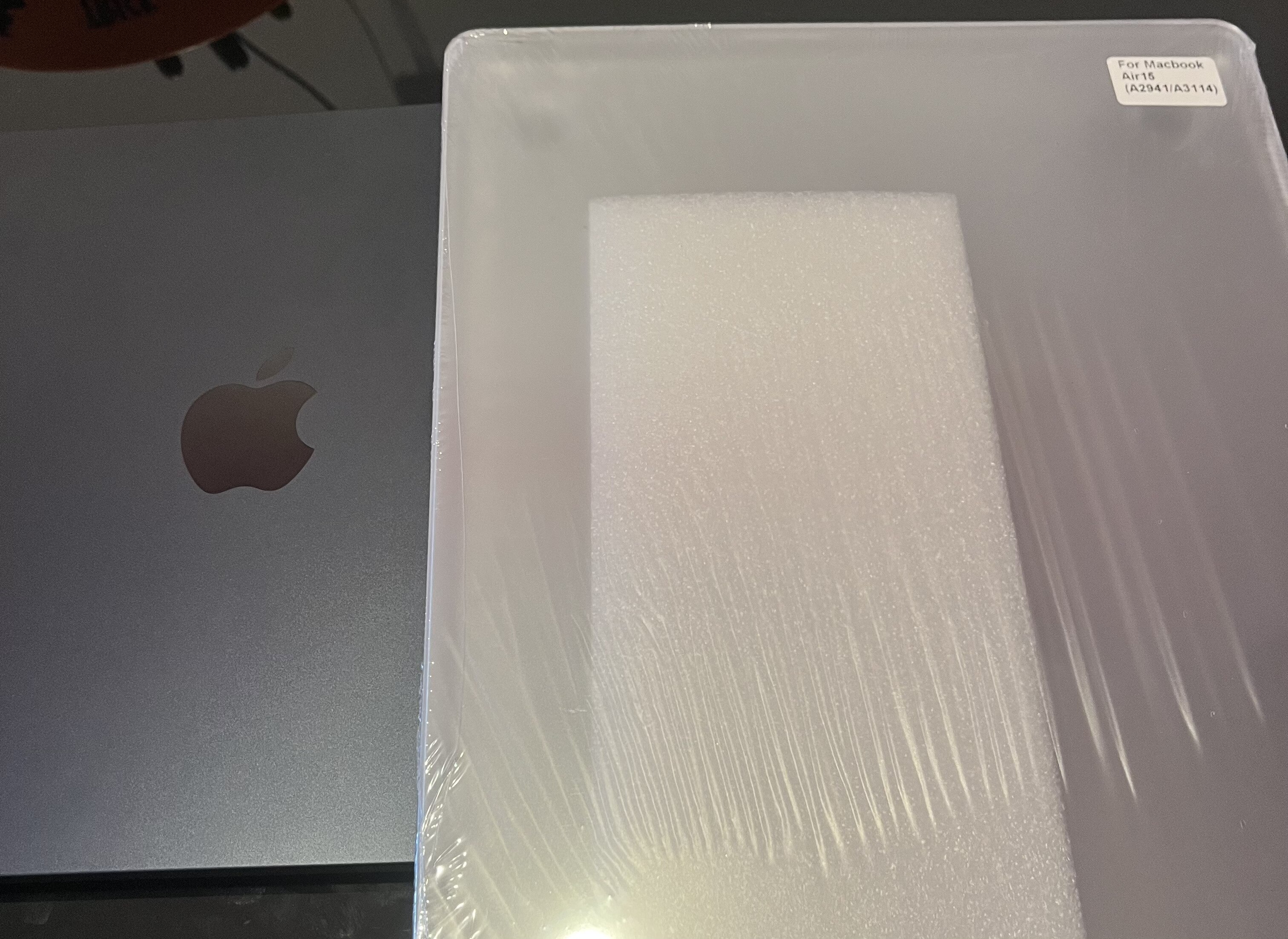 Carcasa pentru MacBook Air 15 2023 / 2024 M2 M3 Hard Shell Frost negru mat