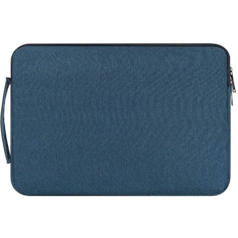 Geanta pentru Laptop 13", Aspect Business, 4 Buzunare, Textil rezistent, Bleumarin