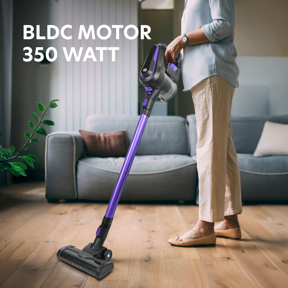Aspirator reincarcabil IQ VC-993, filtru HEPA, 29,6V, Ideal pentru podele, mobilă și mașini