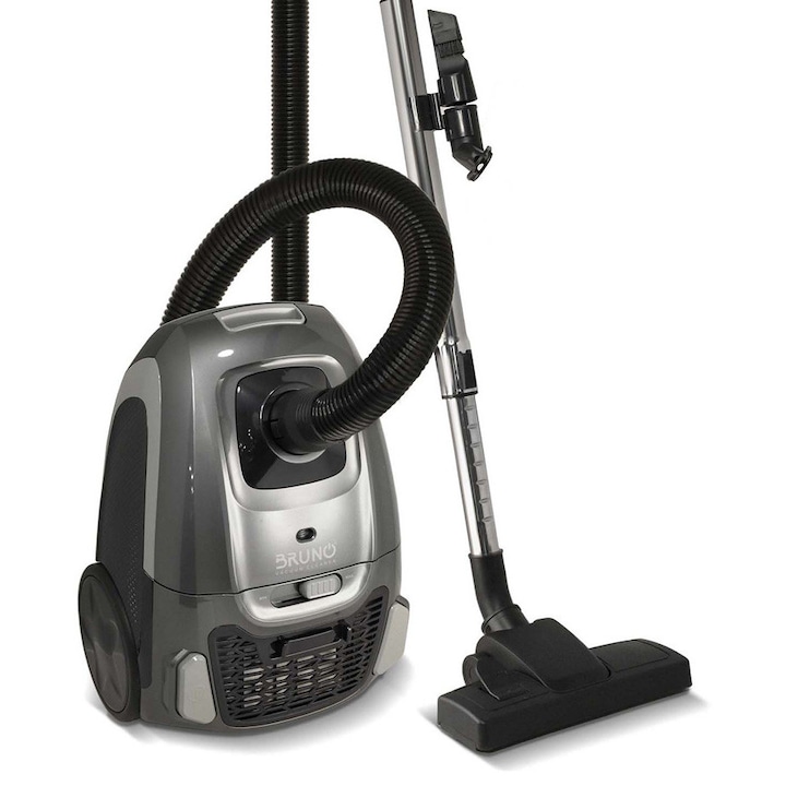 Aspirator BRUNO BRN-0136, 800W, 3.5L, telescopic, metalic