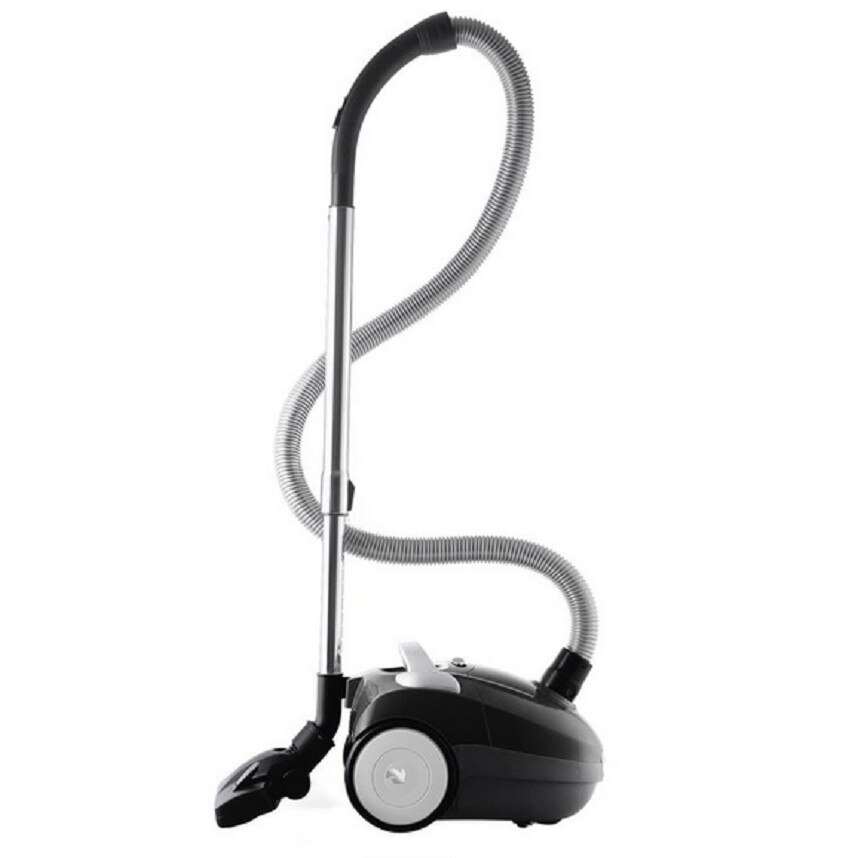 Aspirator cu sac, Dirt Devil, M-7005-1, 800 W, 3.7 Kg, 1.5 l, Raza de actiune 7.5 m, Negru