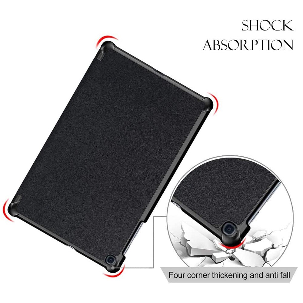 Husa pentru tableta Samsung Galaxy Tab A, Fold Pro, negru, 10.1 inch