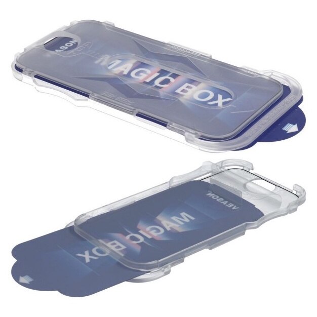 Folie Sticla Securizata Upzz Veason 6D Compatibila Cu iPhone 16e, Transparent, Montaj Usor Cu Aplicator