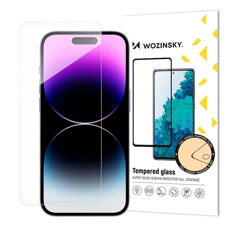 Folie protectie transparenta Case Friendly Wozinsky Tempered Glass compatibila cu Samsung Galaxy A26 5G