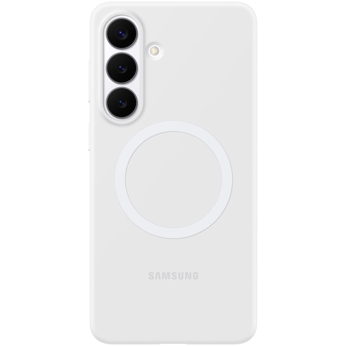 Husa de protectie Samsung pentru Galaxy S26+ , Silicon Magnet, White