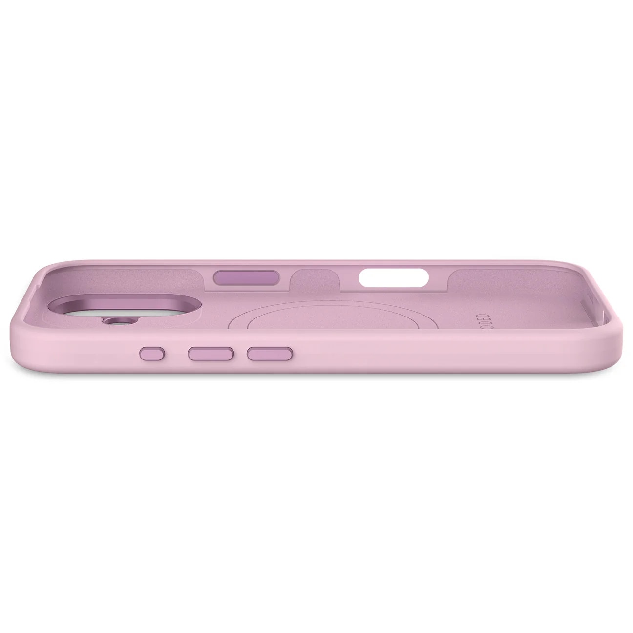 Husa din silicon Decoded compatibila MagSafe pentru iPhone 16 | Lilac Purple