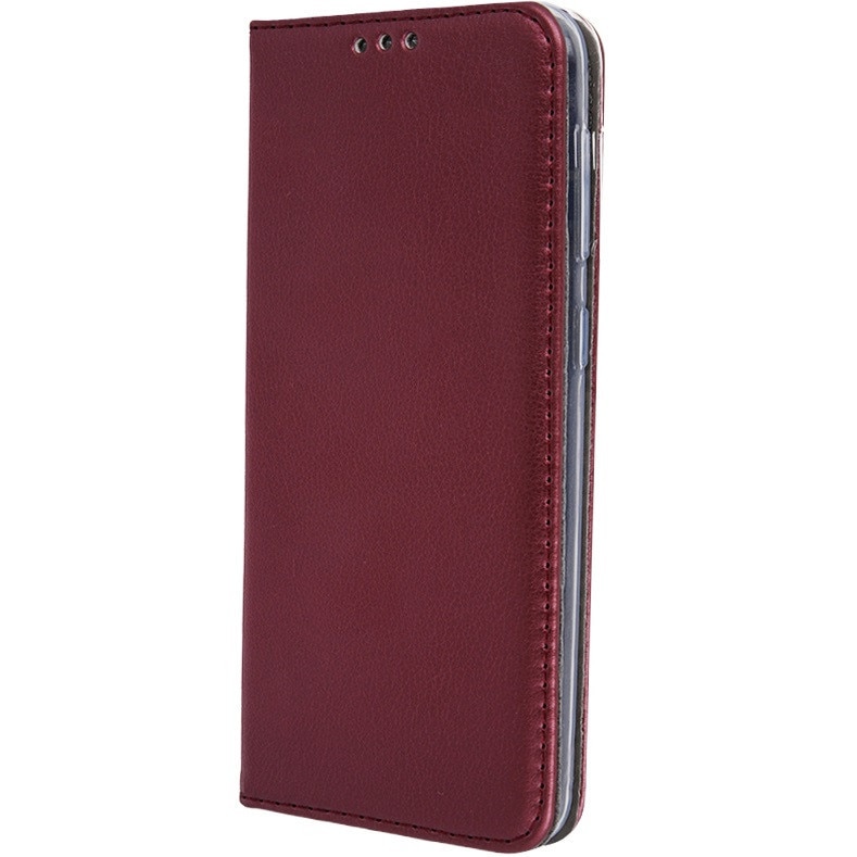 Husă de telefon compatibilă cu Xiaomi Redmi Note 14 5G, tip carte, cu închidere magnetică, cu suport pentru card bancar, bordo, Smart Magnetic