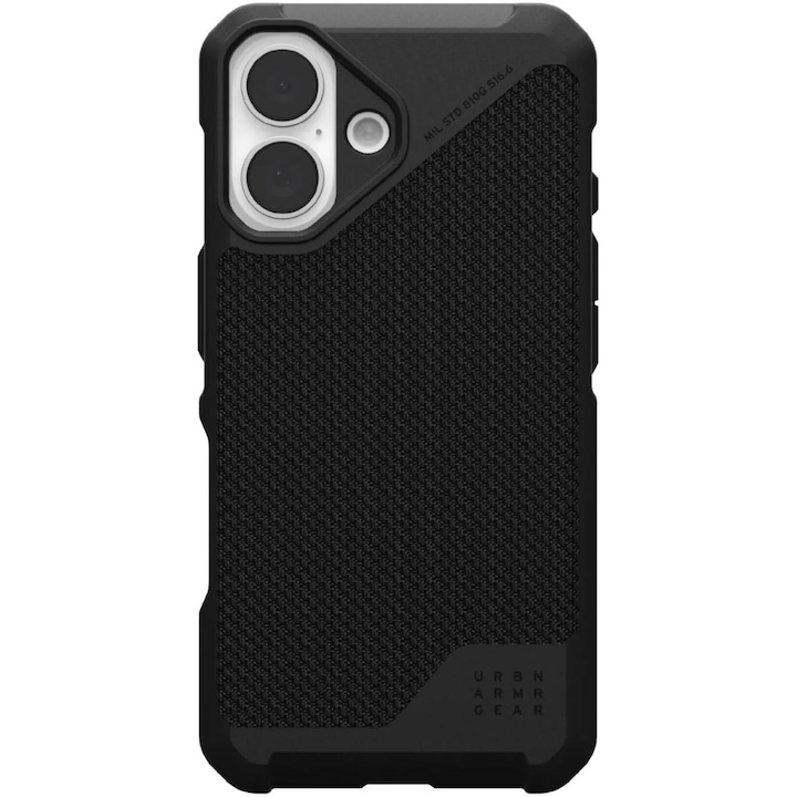 Husa de protectie UAG Metropolis LT Magsafe pentru iPhone 16, Kevlar Black