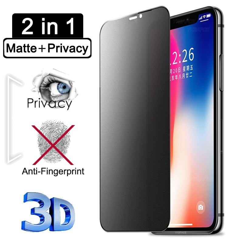 Folie Sticla Securizata 3D Privacy 28° Armor Panda pentru Apple 6/6s