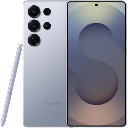 Telefon mobil Samsung Galaxy S25 Ultra, Dual SIM, 12GB RAM, 1TB, 5G, Titanium SilverBlue