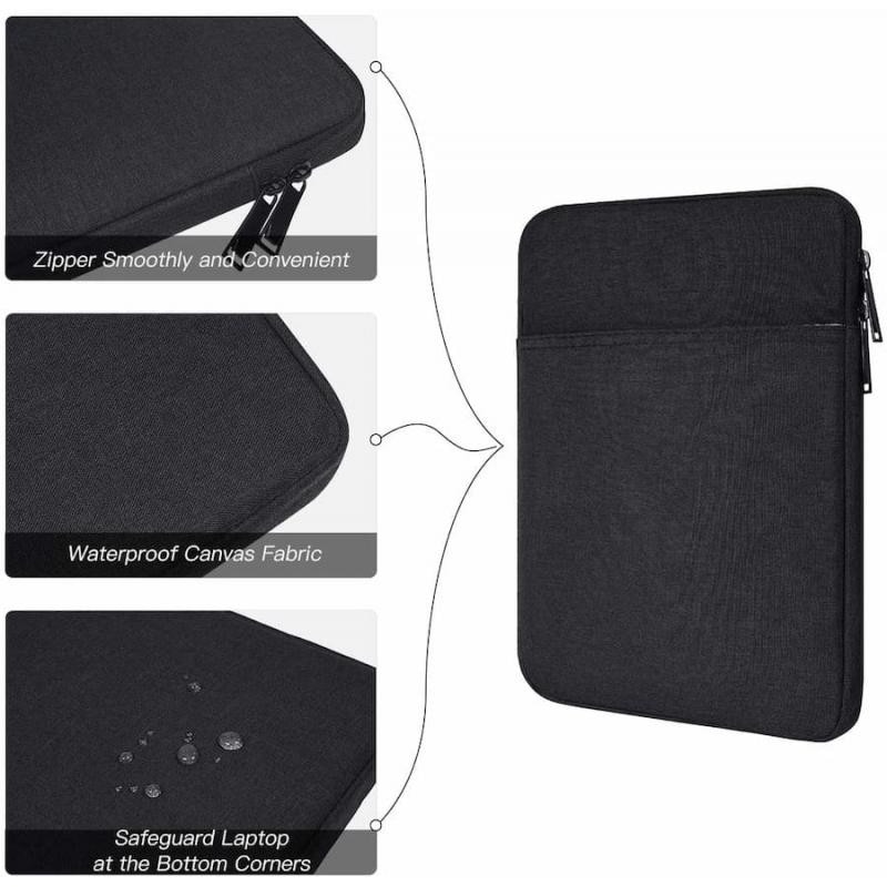 Husa univerasala, Sigloo, pentru tableta cu diagonala 9inch -11inch, tip mapa, Negru