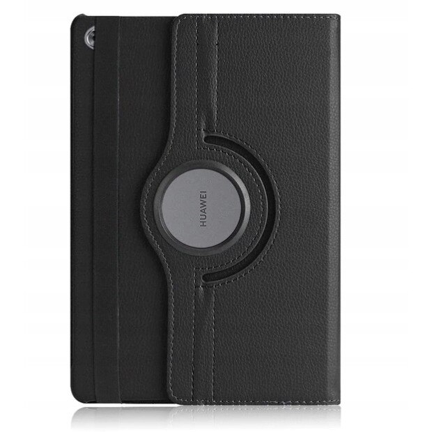 Husa Huawei MediaPad M5 Lite, Piele ecologica\Policarbonat, Negru