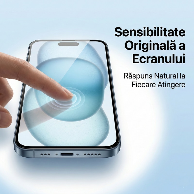 Set 2 Folii Sticla EasyArmour cu Aplicator pentru iPhone 11 / XR, Instalare Usoara Fara Experienta, Margini Negre 3D, Full Glue, Sticla Securizata 9H, Protectie Ecran Anti-Soc, Kit Montaj Inclus, Fara Bule