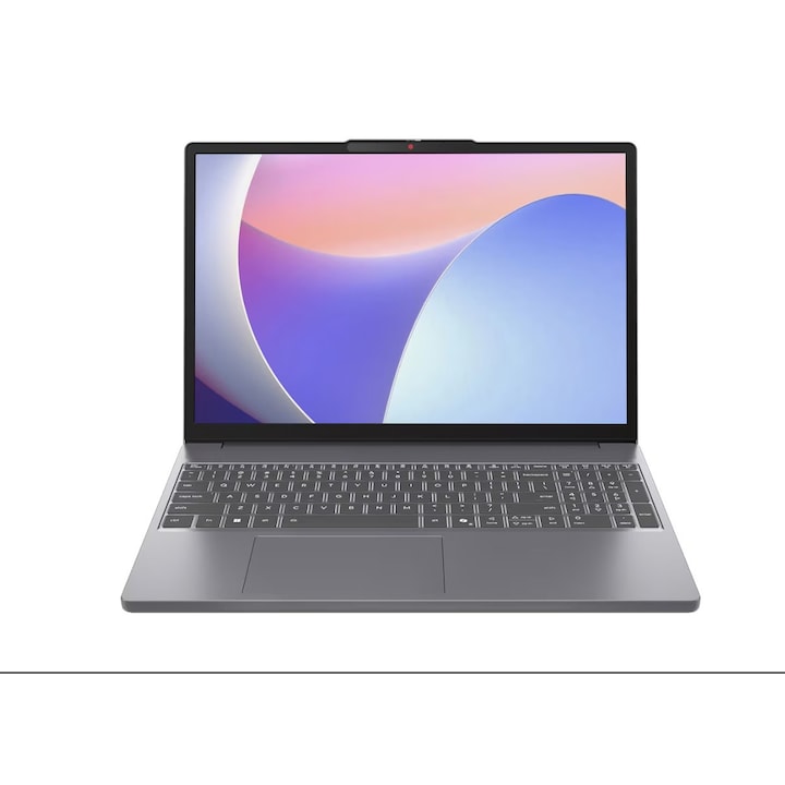Laptop LENOVO IdeaPad Slim 3 15IRH10, Intel Core i7-13620H pana la 4.9GHz, 15.3" WUXGA, 16 GB RAM, SSD 1 TB, Intel UHD Graphics, Windows 11 Pro, Luna Grey