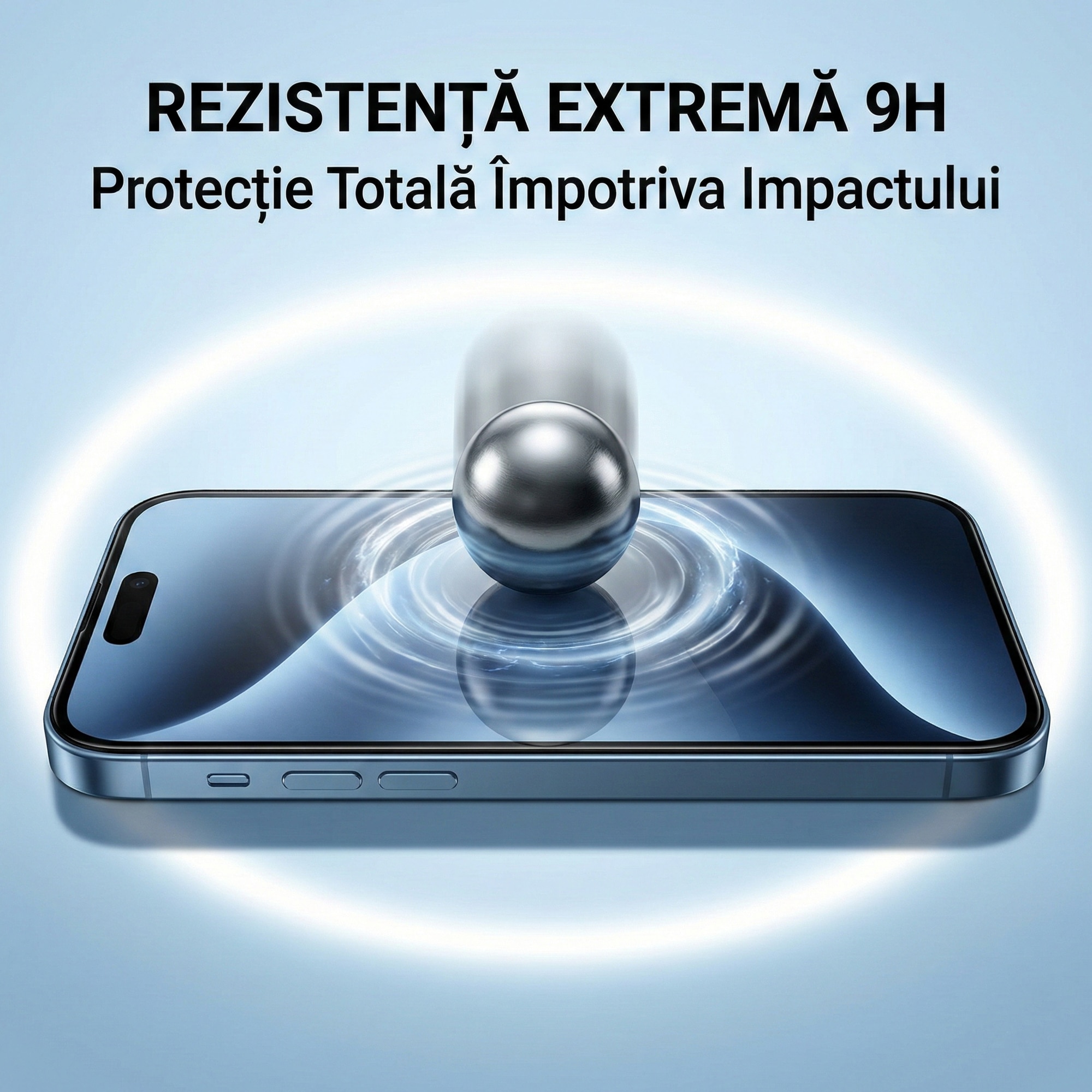 Set 2 Folii Sticla EasyArmour cu Aplicator pentru iPhone 16E, Instalare Usoara Fara Experienta, Margini Negre 3D, Full Glue, Sticla Securizata 9H, Protectie Ecran Anti-Soc, Kit Montaj Inclus, Fara Bule