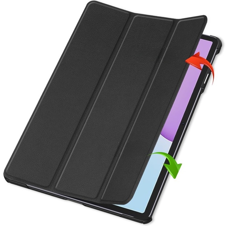 Husa tablete Smartcase pentru Huawei MatePad 11.5 2025, tri-fold, protectie 360, neagra