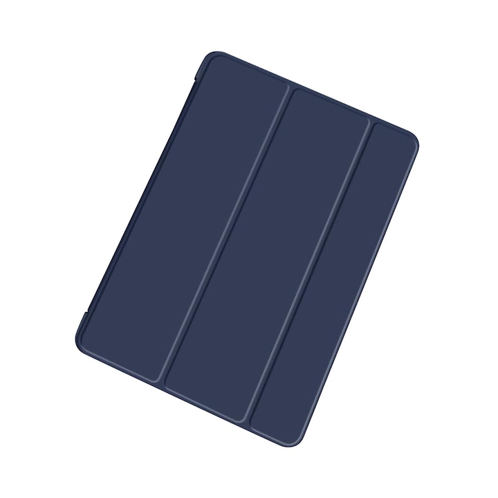 Husa pentru tableta, Cu suport pentru Apple Pen, Compatibil cu iPad 10 (2022), 10.9 inch, Bleumarin